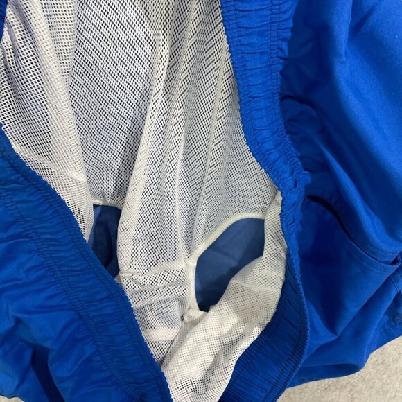 NWOT Lands' End Men's XXL Blue Swim Trunks With Elastic Waistband - Picture 8 of 9